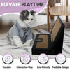 Kitty Laptop - Cat Scratchpad Laptop Toy with Catnip-filled Mouse