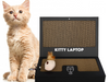 Kitty Laptop - Cat Scratchpad Laptop Toy with Catnip-filled Mouse